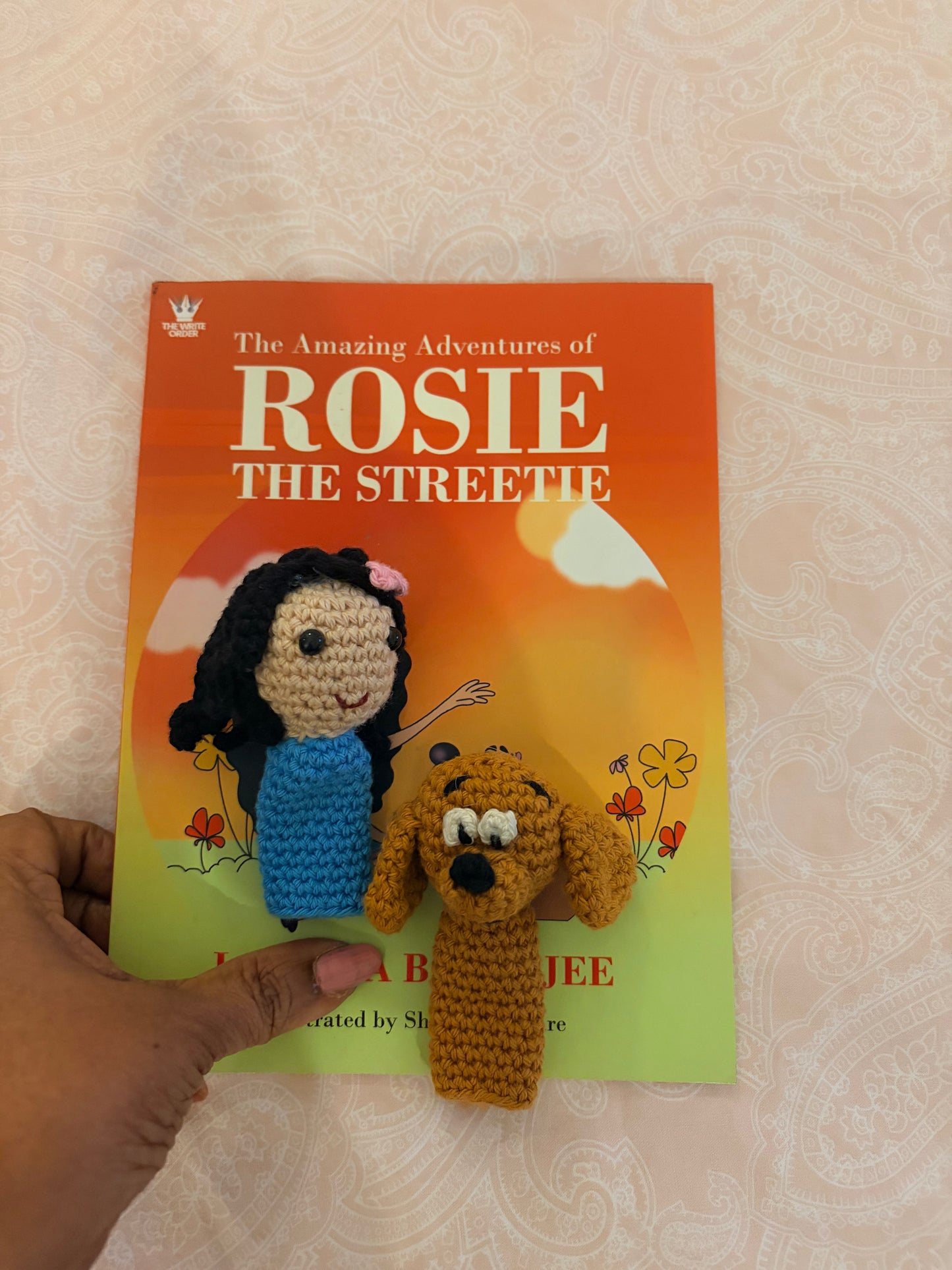 Custom storybook finger puppets