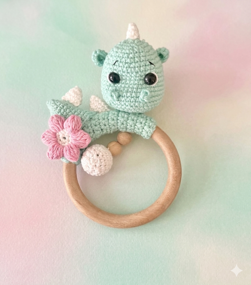 Baby Dino Rattle