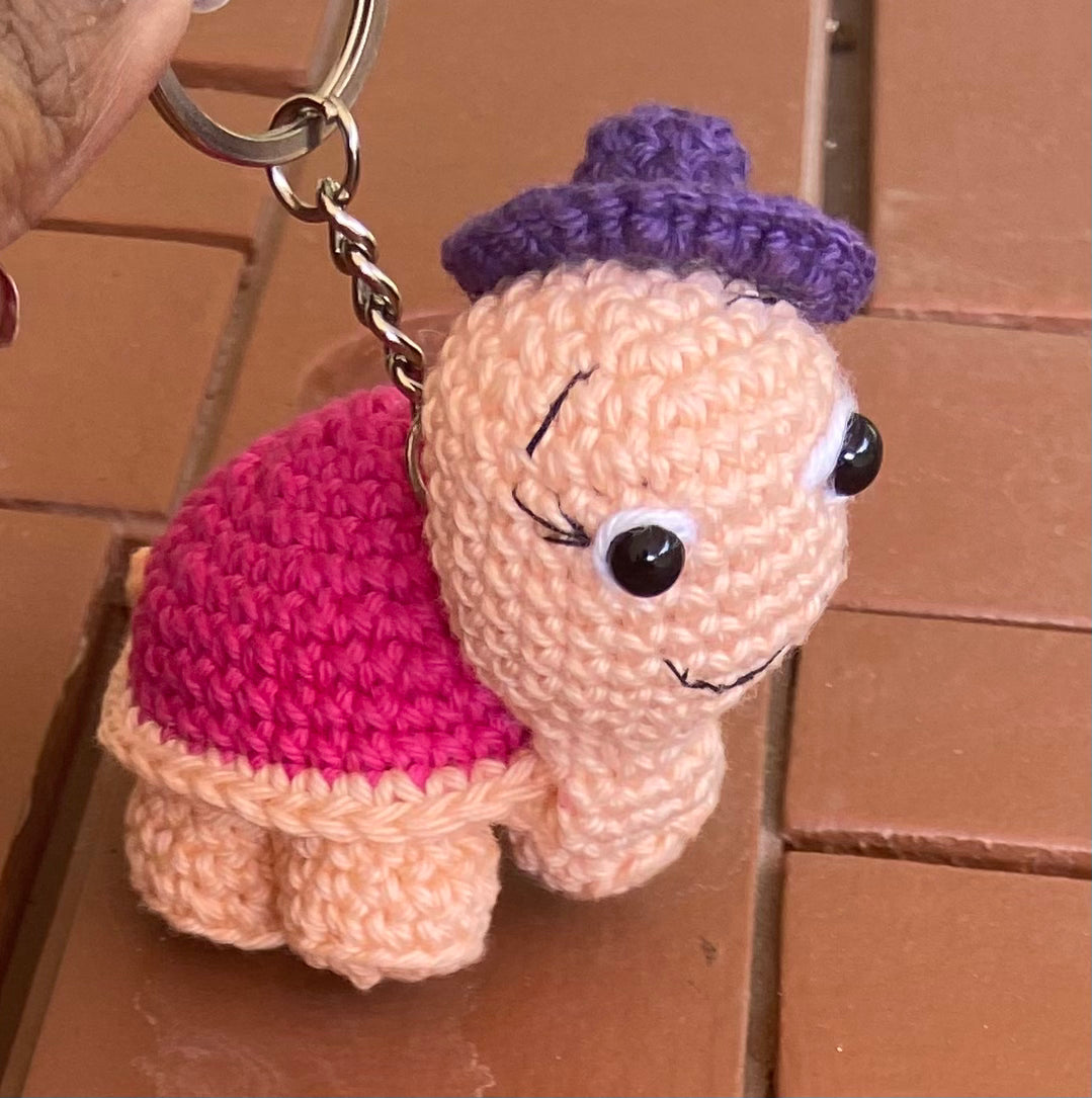 Turtle keychain