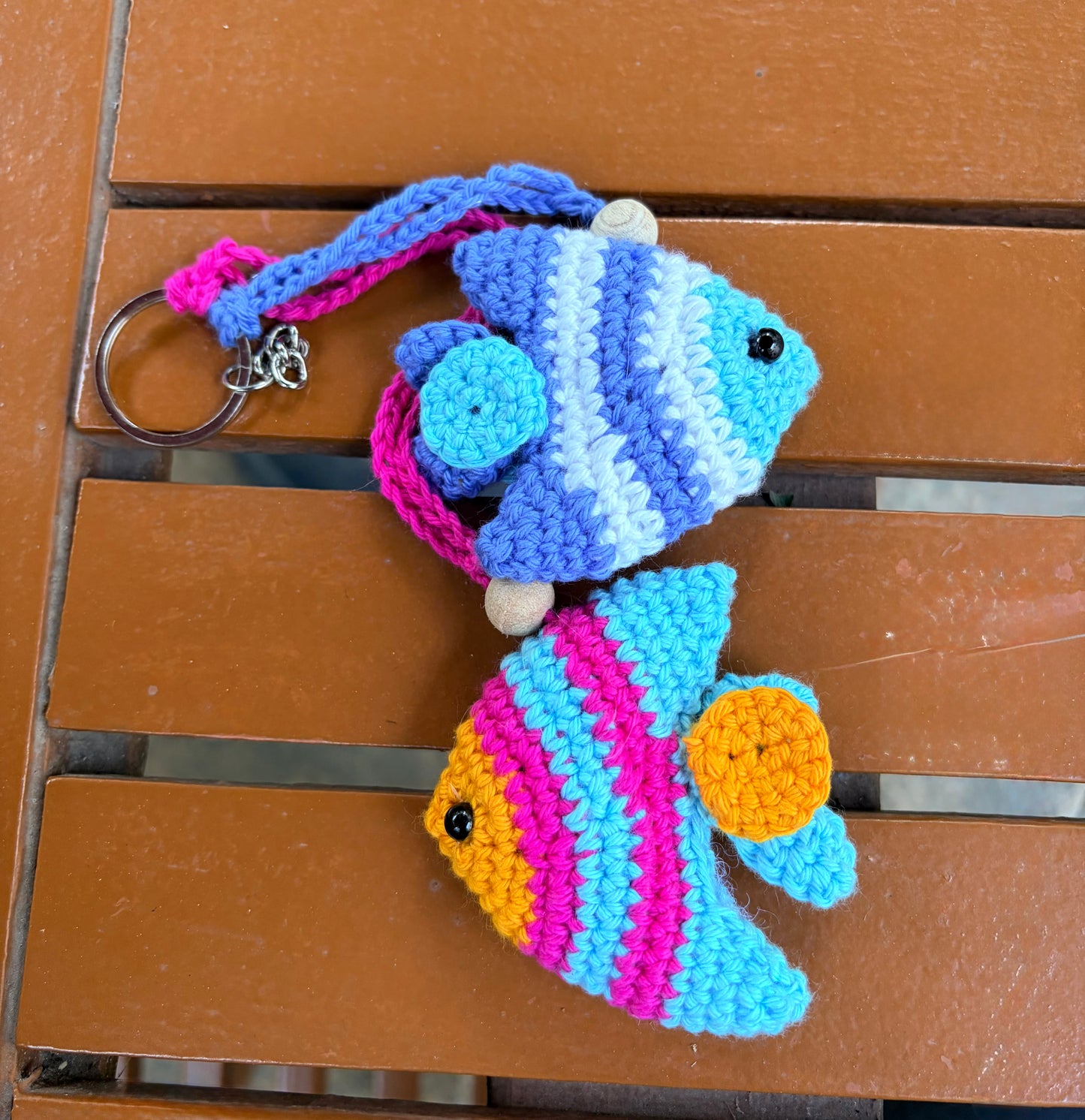 Fish keychain