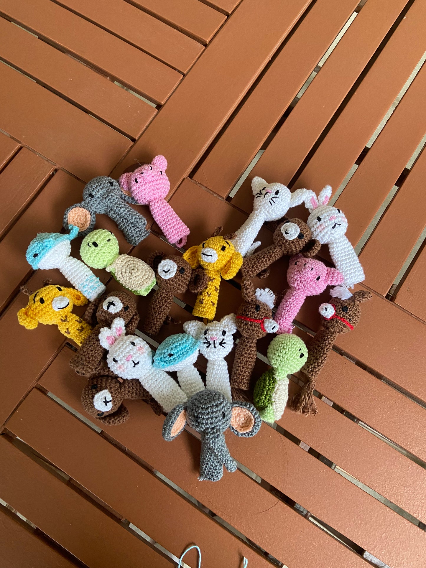 Animal finger puppets