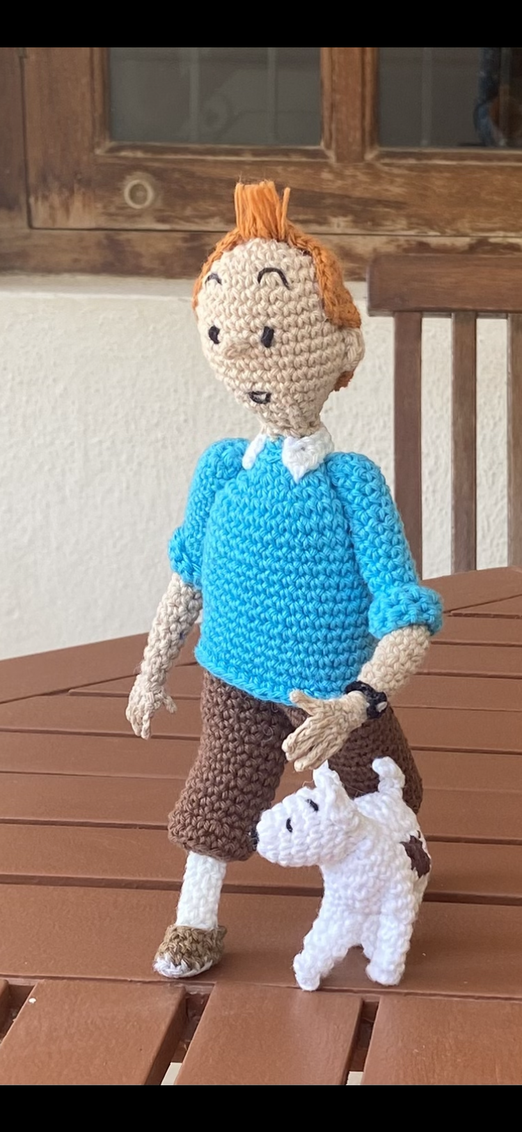 Tintin and Snowy