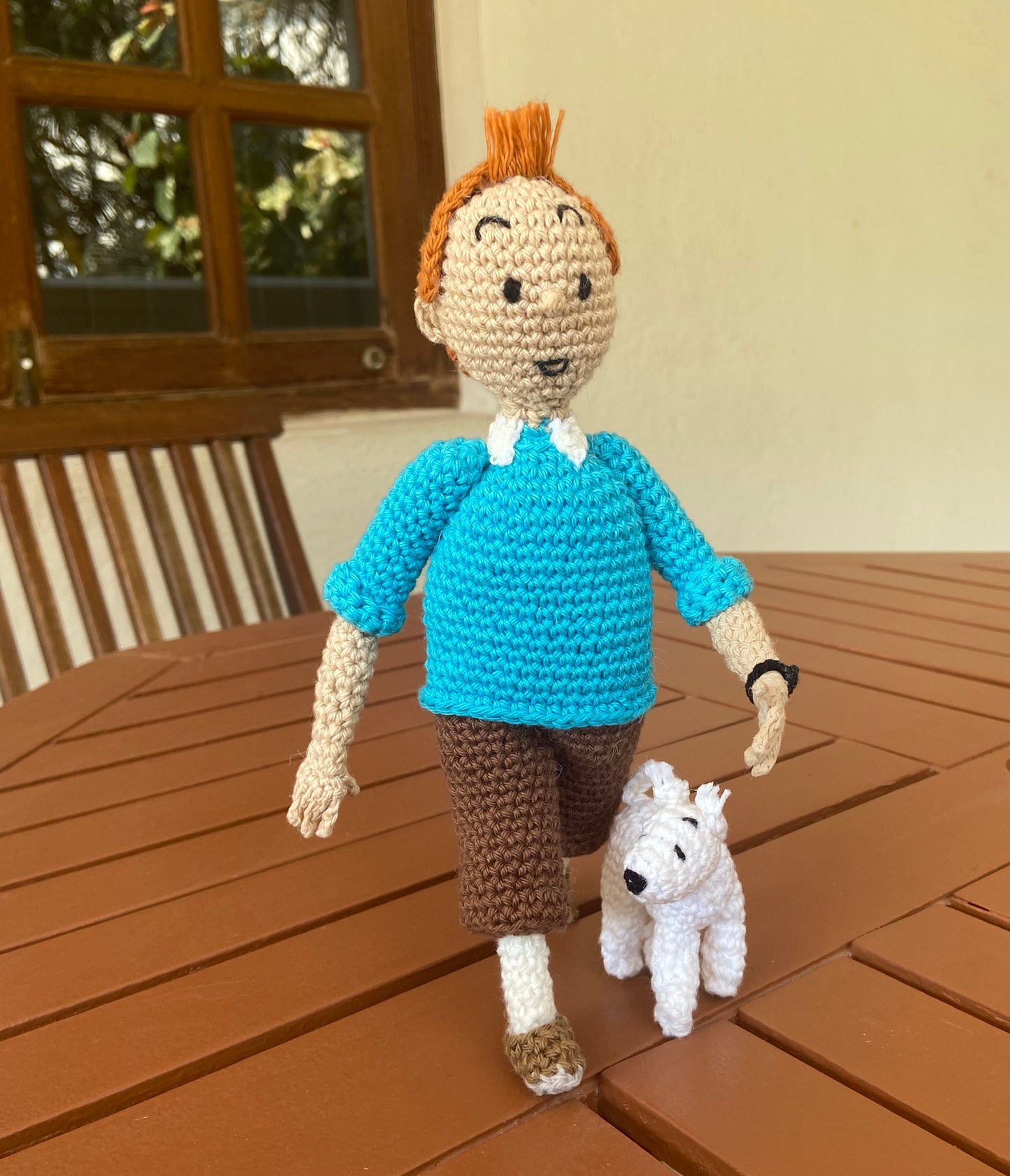 Tintin and Snowy